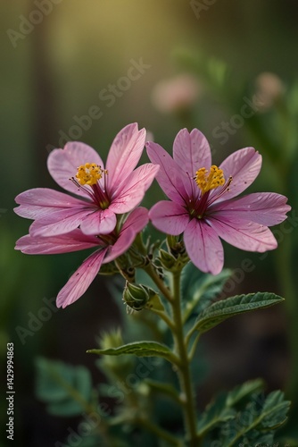 pink flowers