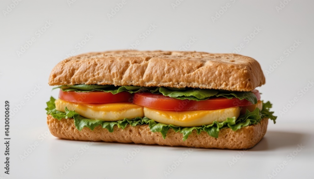 Sandwich, realistic style, isolated on a pure white background, minimal composition, soft natural shadows, high resolution, studio lighting, photorealistic Sandwich, realistic style, isolated on a pure white background, minimal composition, soft natural shadows, high resolution, studio lighting, photorealistic