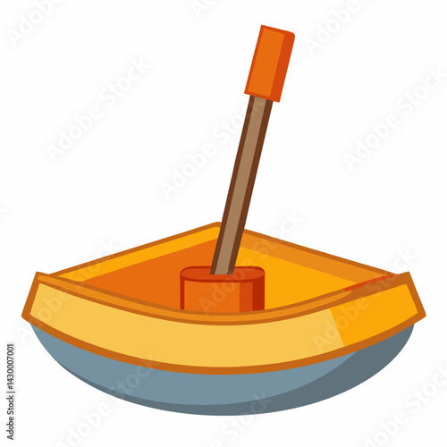 wooden toy boat