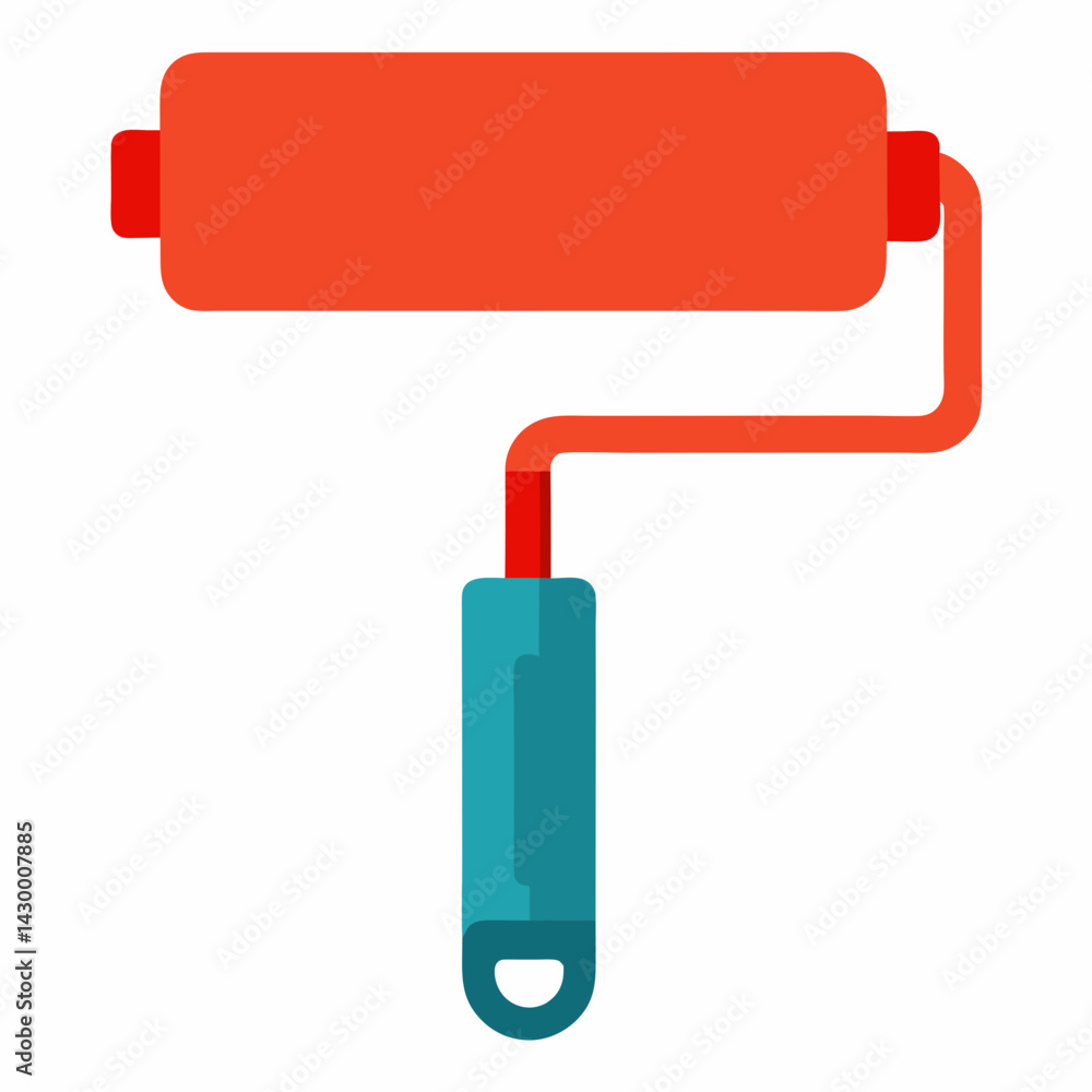 paint roller vector illustration paint roller vector illustration