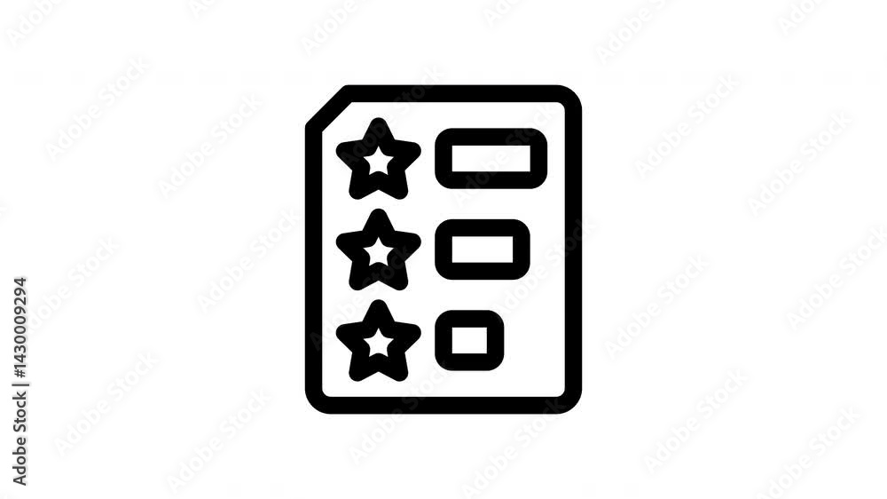 rating animated icon rating animated icon