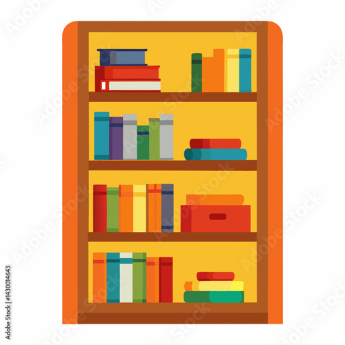 bookshelf with books