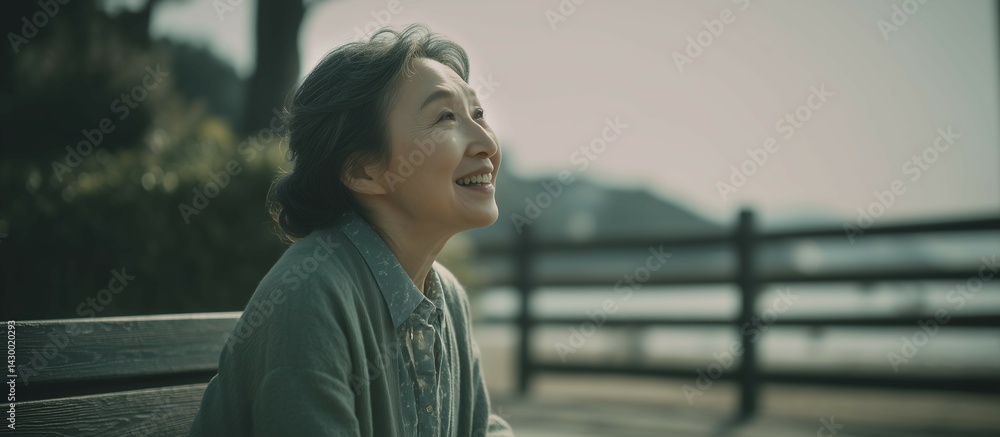 Fototapeta premium 高齢の日本人女性