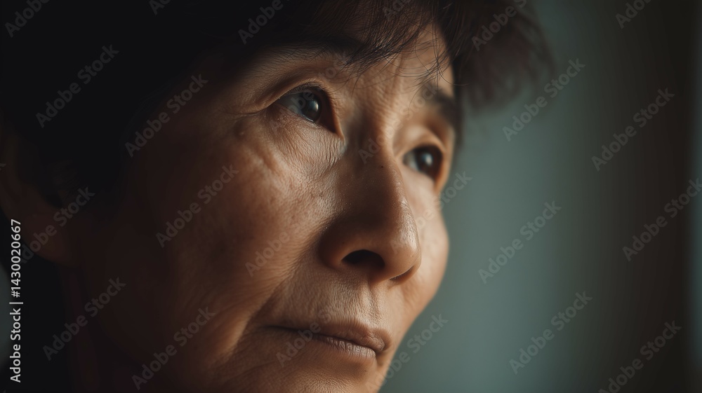 Fototapeta premium 高齢の日本人女性