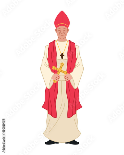 Cardinal Cross Blessing Ceremony
