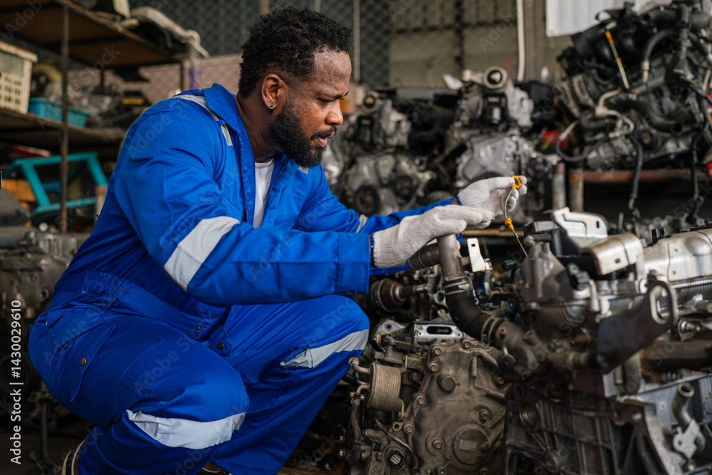 custom made wallpaper toronto digitalMale Auto mechanic are checking auto engine is problems.