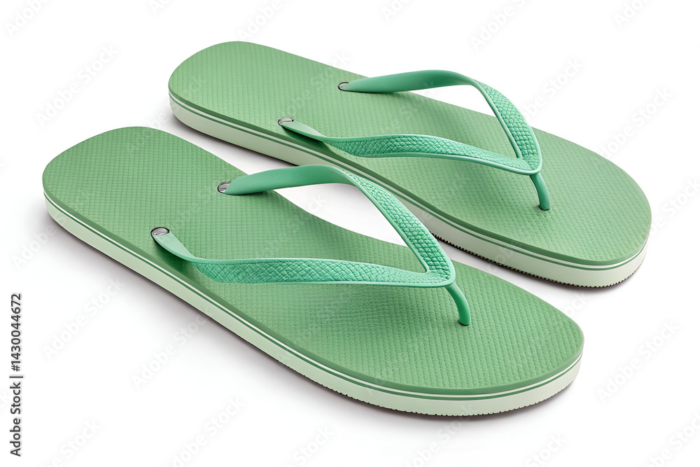 flip flops isolated on white flip flops isolated on white