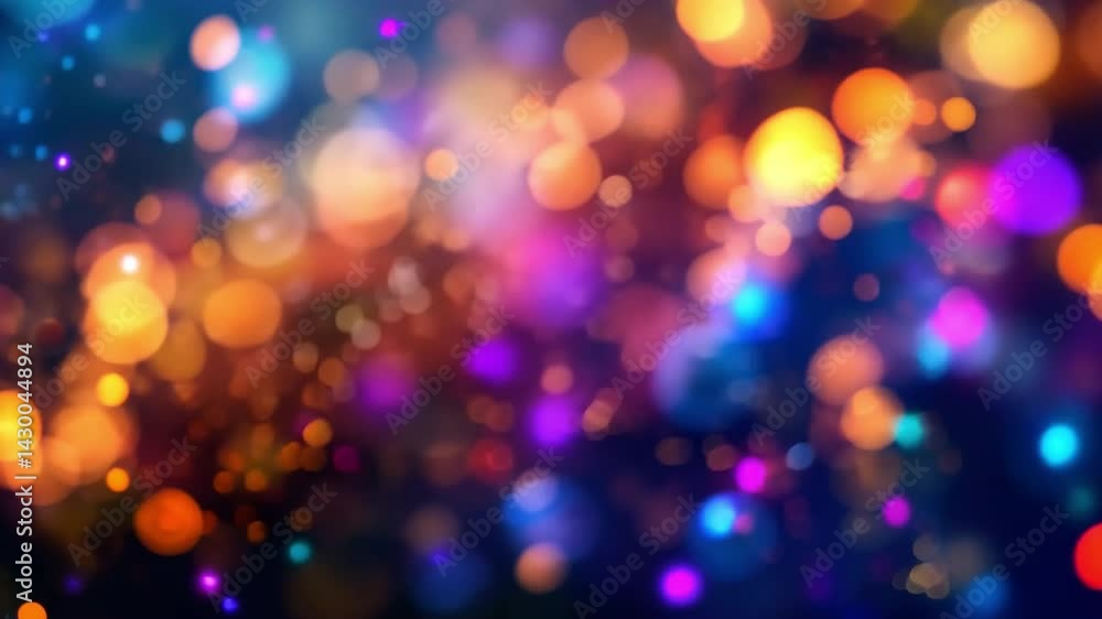 Colorful Bokeh Lights Vibrant and Dreamy Background with Soft Focus for Celebrations and Artistic Projects, Creating Joyful Atmosphere. Colorful Bokeh Lights Vibrant and Dreamy Background with Soft Focus for Celebrations and Artistic Projects, Creating Joyful Atmosphere.