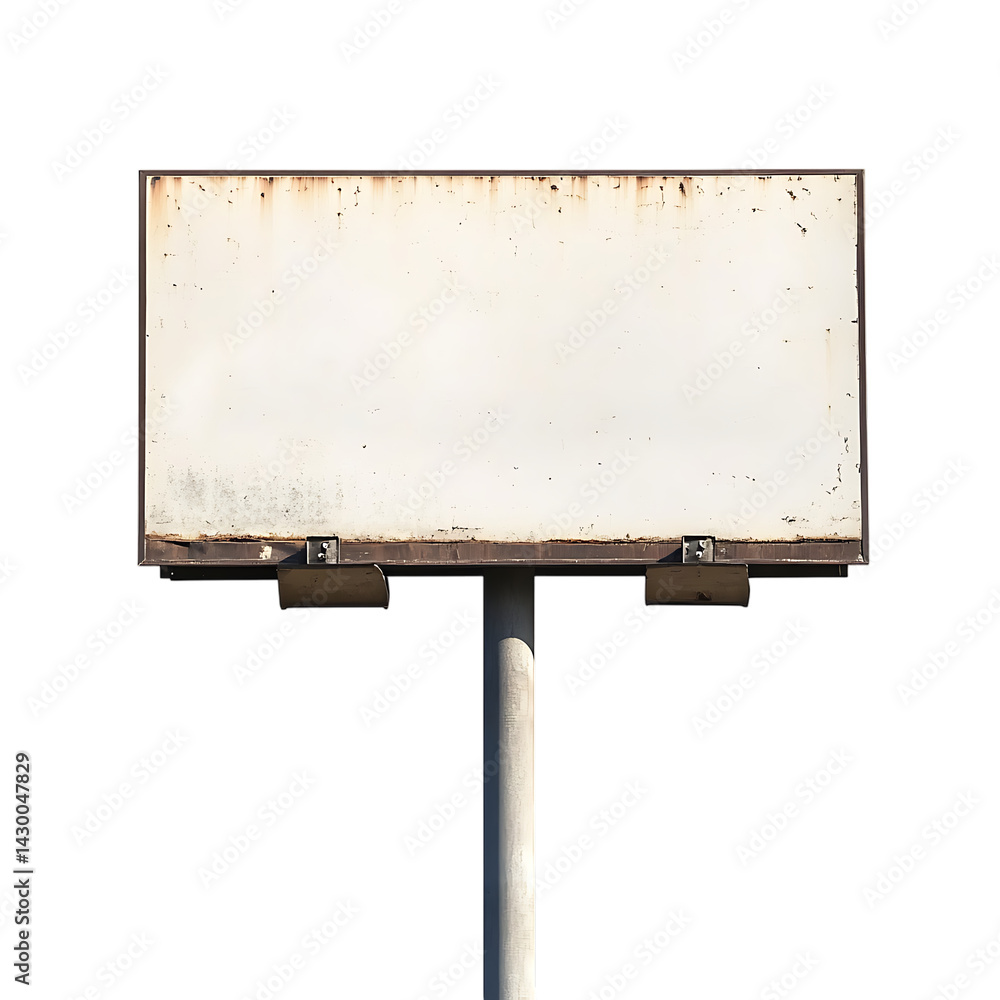 Obraz premium Empty Billboard png