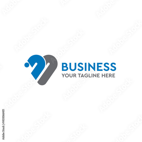 An elegant and simple logo, combining the letters J and D to form a heart or teeth, this logo is more appropriate for a dental clinic logo.
