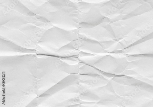 Wallpaper Mural Observe the delicate yet pronounced texture of this crumpled white paper, an abstract composition in varying shades of a single color. Torontodigital.ca