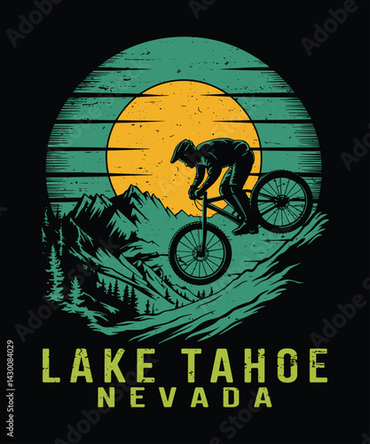 Lake Tahoe MTB Jump T-Shirt