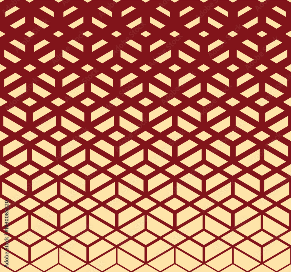 Abstract geometric pattern. Vector background. Golden and red ornament. Graphic modern pattern. Simple lattice graphic design Abstract geometric pattern. Vector background. Golden and red ornament. Graphic modern pattern. Simple lattice graphic design