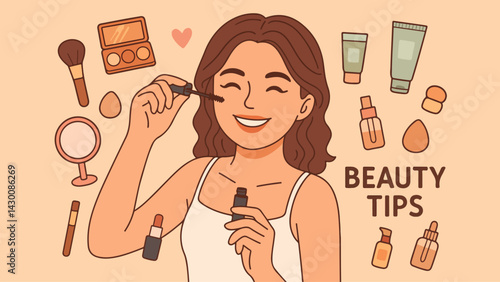 Natural Beauty Routine with Mascara for Confident Everyday Look