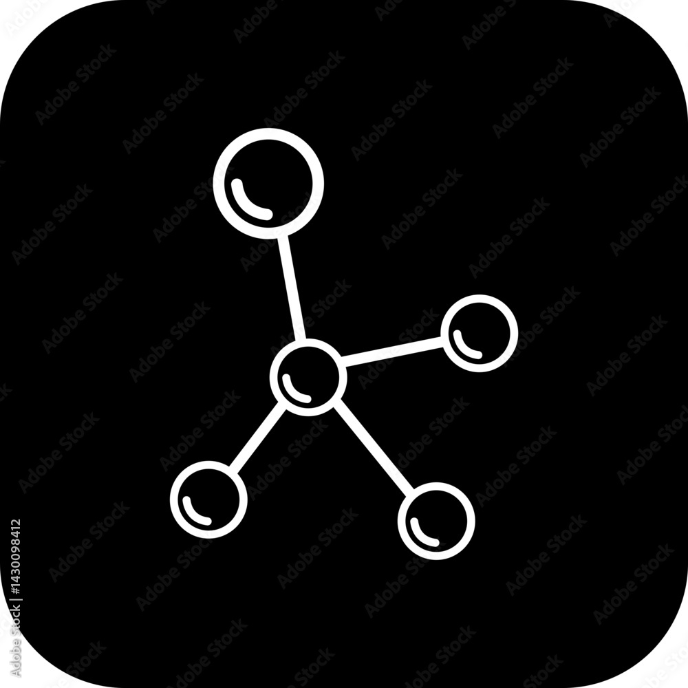 Molecule or formula icon in flat. The Chemistry chemical structure. Laboratory scientific research vector isolated on transparent background Molecule or formula icon in flat. The Chemistry chemical structure. Laboratory scientific research vector isolated on transparent background