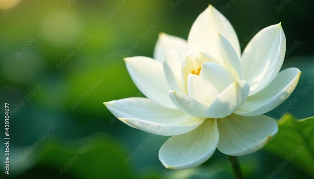 Fototapeta premium Close-up of pristine white petals, soft focus , elegance, beauty, gentle
