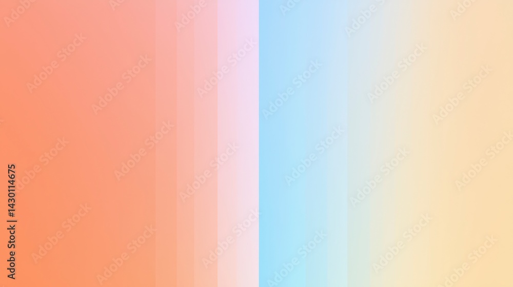 Soft Gradient Background Blending Warm Tones of Peach and Cool Tones of Light Blue Soft Gradient Background Blending Warm Tones of Peach and Cool Tones of Light Blue