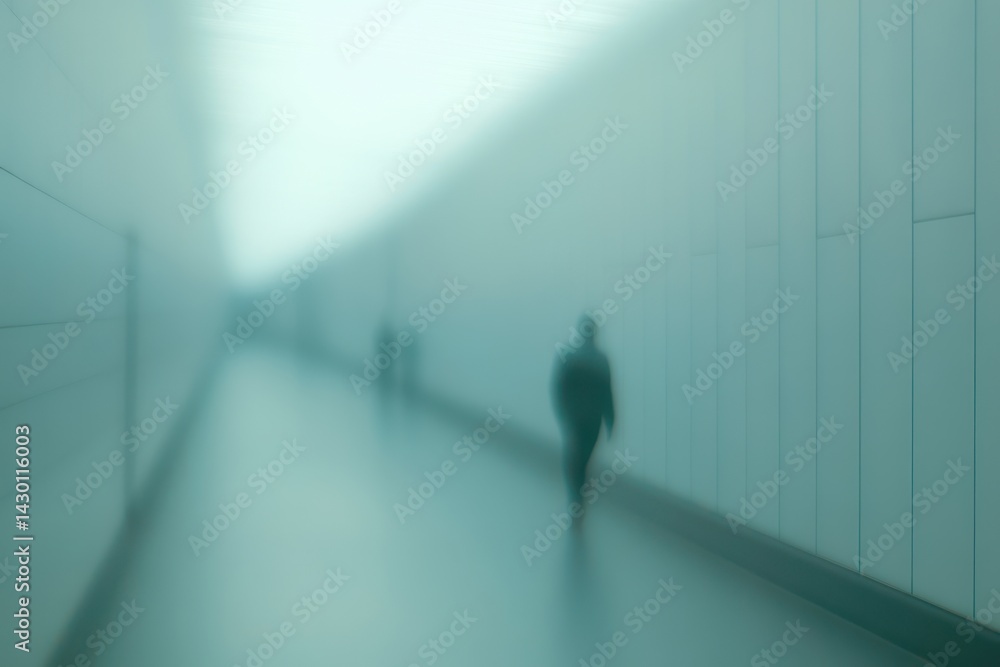 Misty hallway Misty hallway
