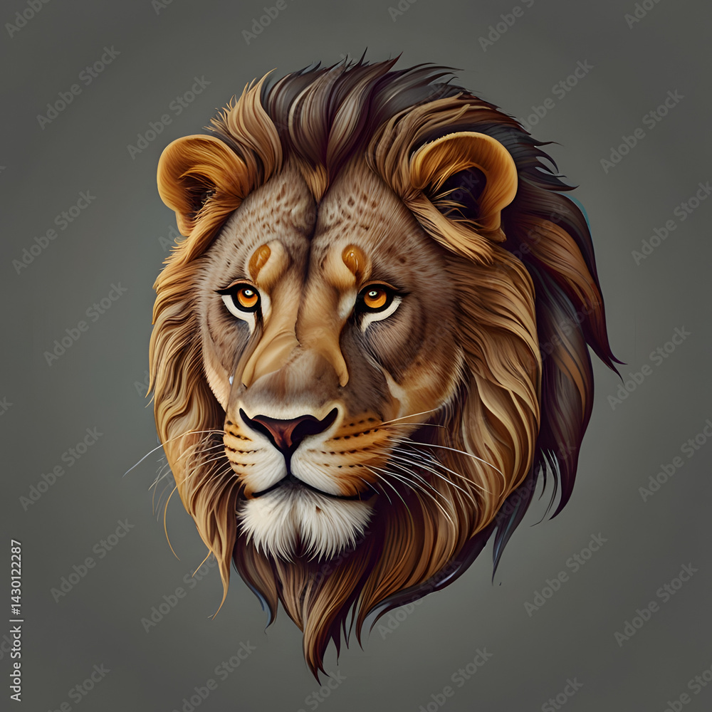 Fototapeta premium portrait of a lion