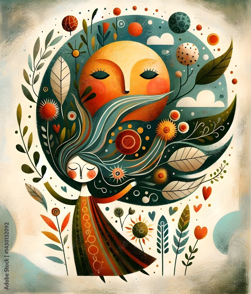 Obraz premium Travesías Mágicas: Aventuras Eco-Fantásticas