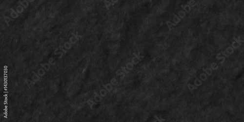 Dark Black background texture, old vintage charcoal black backdrop wall grunge design. Abstract black wall surface, black stucco texture. Black gray satin dark texture luxurious background.