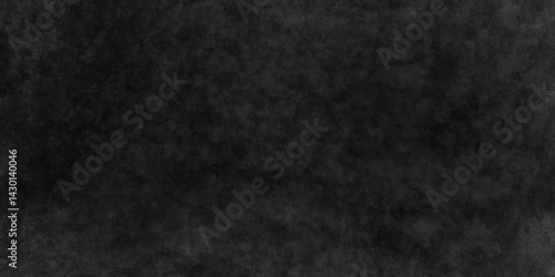 Dark Black background texture, old vintage charcoal black backdrop wall grunge design. Abstract black wall surface, black stucco texture. Black gray satin dark texture luxurious background.