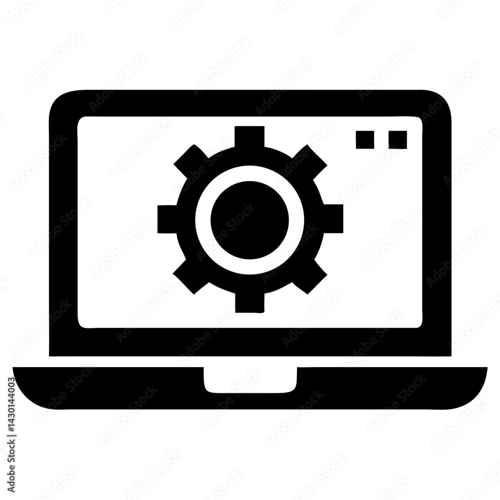 vector computer icon vector computer icon