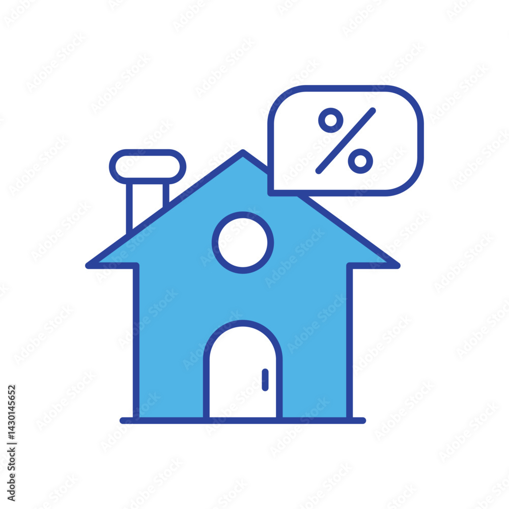 Fototapeta premium Discount icon vector stock illustration