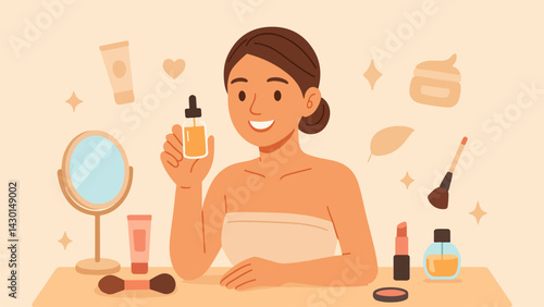 Daily Skincare Routine Inspiration with Beauty Essentials for Women