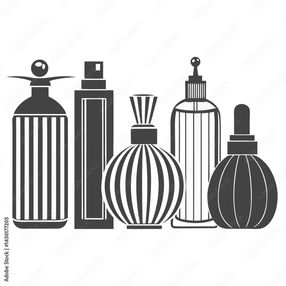 Elegant Collection of Perfume Bottles Elegant Collection of Perfume Bottles