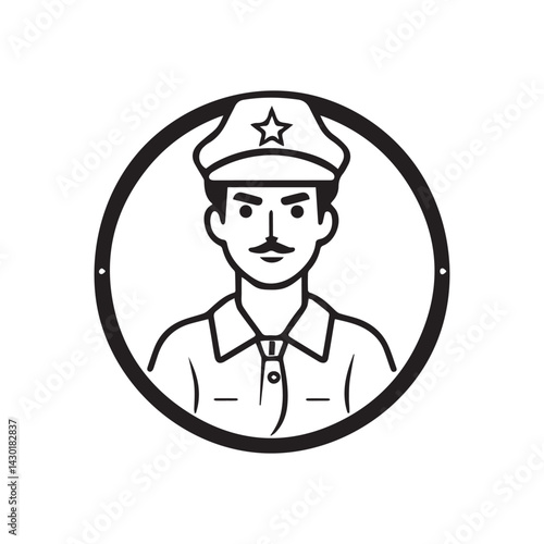 construction worker with helmet