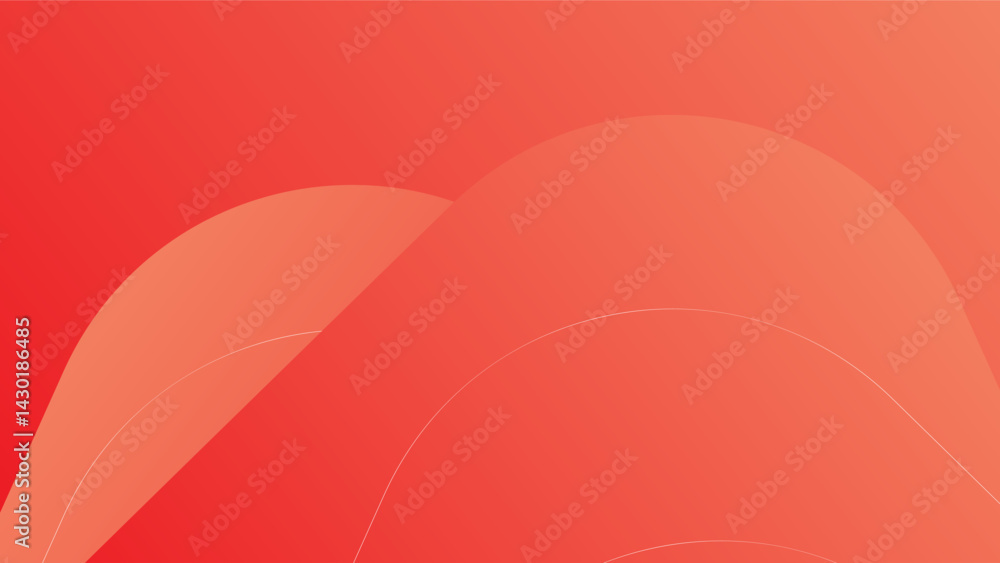 Abstract modern red background. vector.