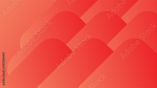 Abstract modern red background. vector.