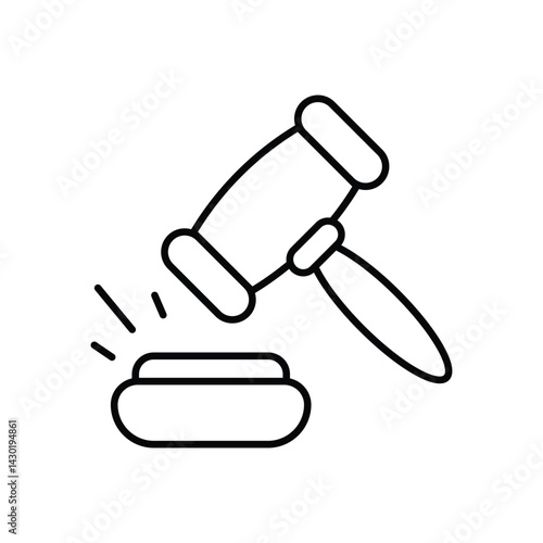 Gaval icon vector stock illustration