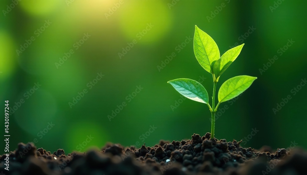 Delicate green sapling, slender stem, vibrant leaves , flora, development, vibrant Delicate green sapling, slender stem, vibrant leaves , flora, development, vibrant