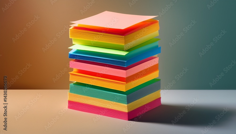 stack of colorful books stack of colorful books