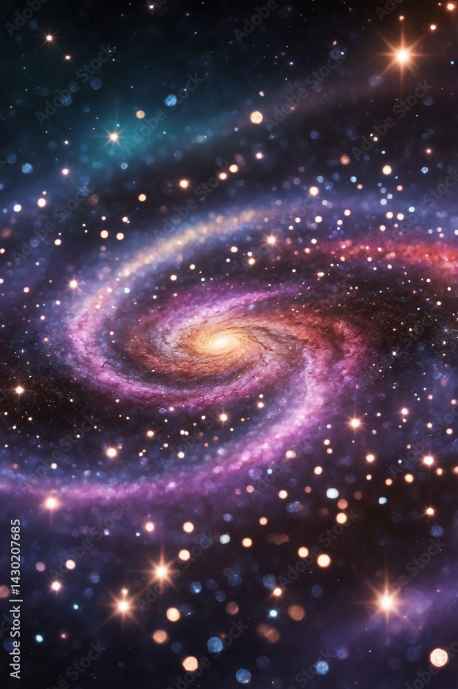 Obraz premium abstract space background