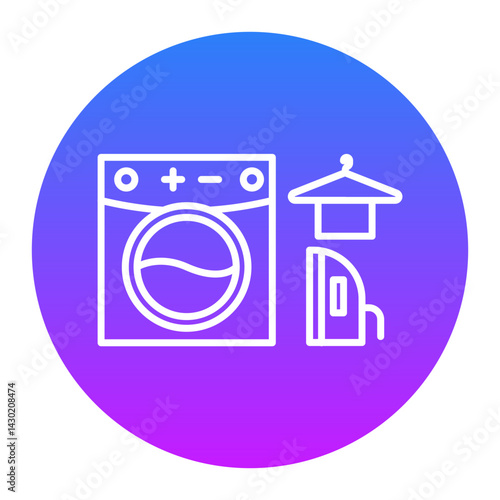 Laundry Service Icon