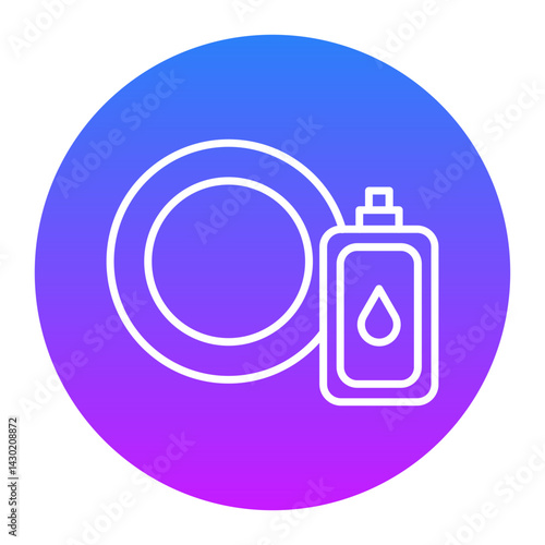 Liquid Dish Washer Icon