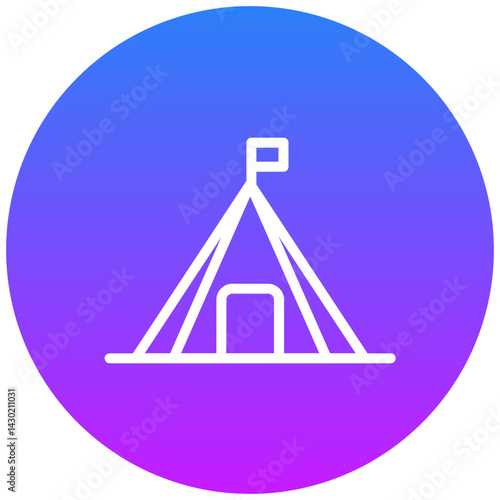 Luxury Camp Icon