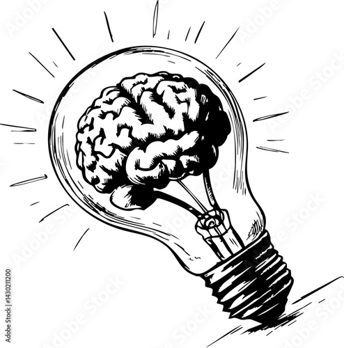Innovative ideas igniting creativity brainstorming session office environment insightful viewpoint conceptual exploration