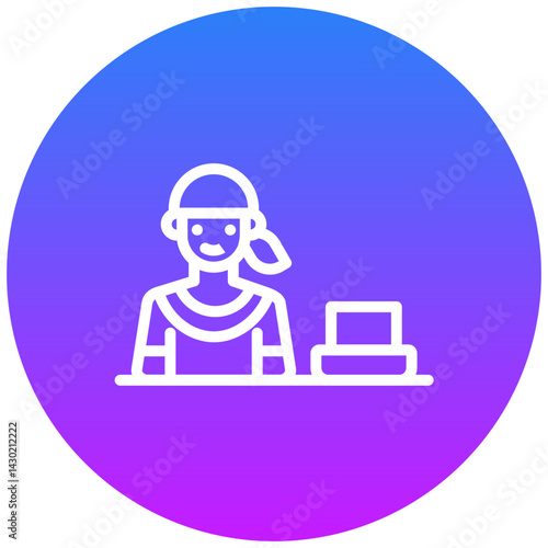 Wipe with Hand Icon