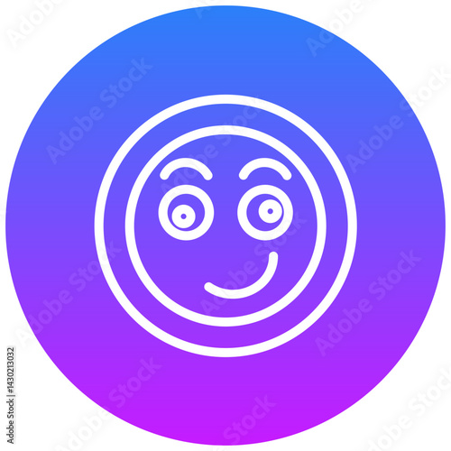 Smirking Face Icon