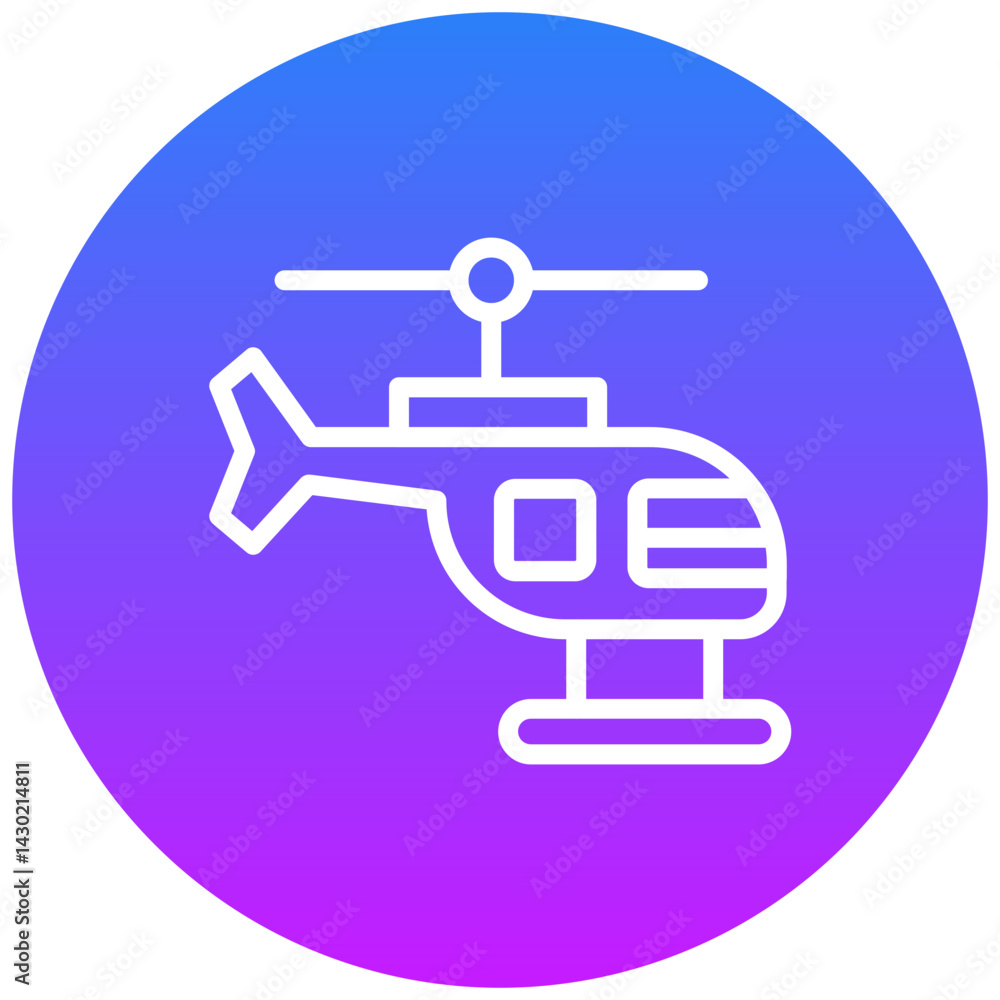 Helicopter Icon Helicopter Icon