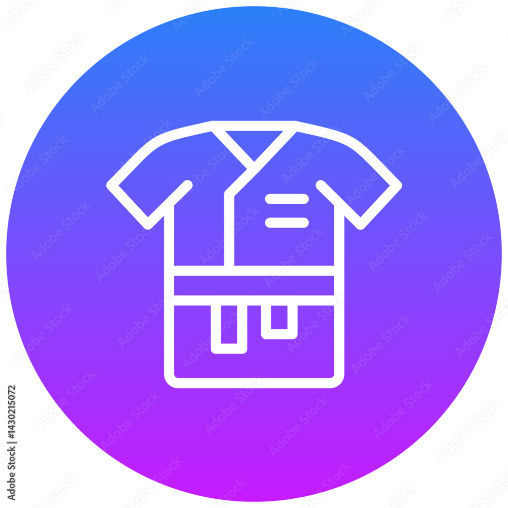 Fototapeta premium Judo Icon