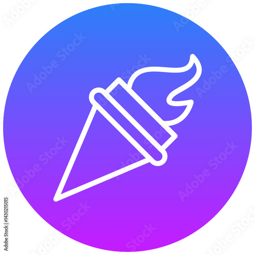 Olympic Torch Icon