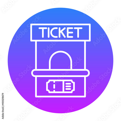 Ticket Office Icon