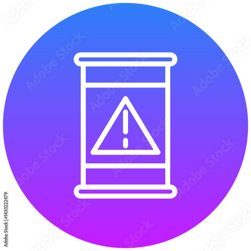 Toxic Waste Icon