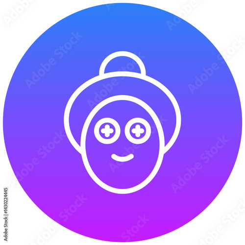Spa Eye Treatment Icon