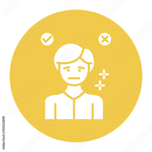 Conflicting Thoughts Icon